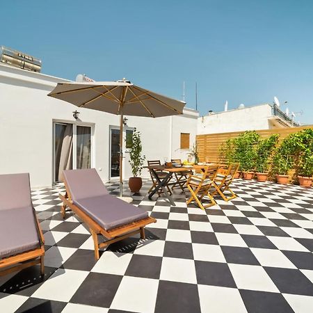 Luxurious Apartment With Big Sea View Terrace - Central Location Atény Exteriér fotografie