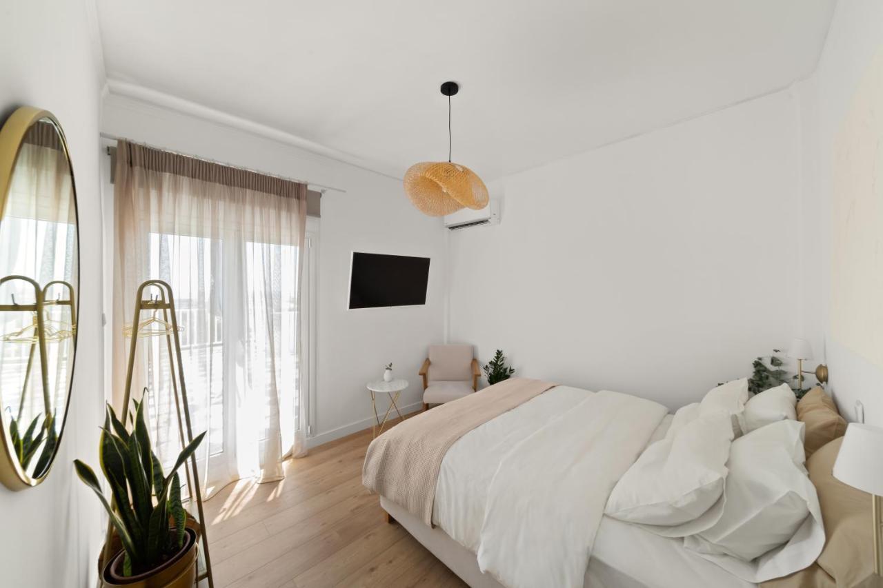 Luxurious Apartment With Big Sea View Terrace - Central Location Atény Exteriér fotografie